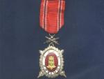 Diplomový odznak krále Karla IV , vojenská skupina, čestný stupeň I.třídy