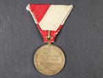 Civilní jubilejní pam. medaile z r.1898, původní stuha