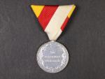 Medaile Za zvláštní službu Zemského veteránského spolku Korutany stříbrná