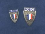 Francie, malý + velký odznak policie