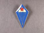 Odznak pro piloty za zakončení výsadkářského výcviku novější provedení