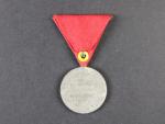 Vojenská jubilejní pam. medaile z r.1898, náhradní kov