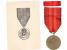 ČSSR 1948 - 1989 - Medaile Za službu vlasti - ČSSR, udělovací průkaz