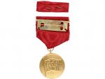 Pamětní medaile k 50.výročí založení KSČ, udělovací průkaz a etue
