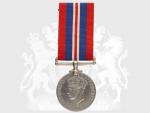 Válečná medaile 1939-45, na hraně opis M17205 J. J. JEFTHA