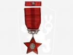 Řád Rudé hvězdy, ČSSR, č.6769, punc Ag, výrobce Mincovna Kremnica
