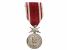 ČSR 1918 – 1948 - Medaile DOK Za věrné služby, postříbřená medaile za XX služebních let s meči, VM75, N98A