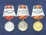 Služební medaile za 10,15,20 let pro ministerstvo vnitra