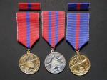 hasicske medaile 3 ks