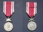 Stříbrná medaile krále Karla IV - Za věrnost a branné zásluhy