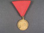 Pamětní medaile na císařské manévry konané u Chotoviny u Tábora 1913, novodobá stuha