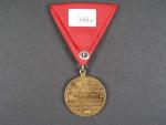 Pamětní medaile na císařské manévry konané u Chotoviny u Tábora 1913, novodobá stuha