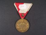 Pamětní medaile na oslavy 70 let F.J.I. z r.1900, 2. vydání