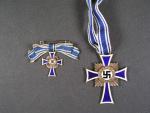 Záslužný kříž pro německé matky 3. stupeň + miniatura