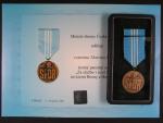 Čestný pamětní odznak Za službu v misi SFOR + dekret
