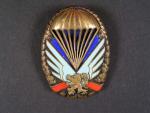 Čestný odznak výsadkového vojska 1949-51 č.10548, bezvadný stav