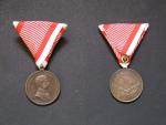 Bronzová medaile za statečnost 1914-17