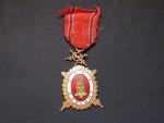 Diplomový odznak krále Karla IV , vojenská skupina, čestný stupeň II.třídy