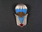 Odznak výsadkového vojska INSTRUKTOR období let 1962-65 č.11041