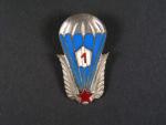 Odznak výsadkového vojska 1.třídy období let 1962-65