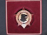 Partyzánský paradesantní odznak brigády Jana Koziny, číslovaný 139, velmi vzácný