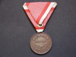 Bronzová medaile za statečnost, vydání 1917 - 1918