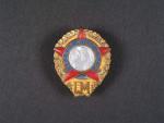 Odznak Vzorný milicionář, výroba Jablonec n. Nisou