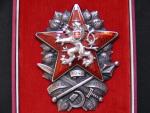 Odznak vojenské akademie 1949 č.57, výrobce Zukov Ag900