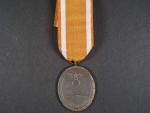 Německá pamětní medaile za budování obranného valu, nová stuha
