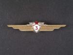 Odznak třídního specialisty letectva 1954-68. Palubní radista 3tř.
