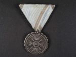 Medaile 2. třídy řádu tří hvězd, stříbro