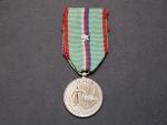 Stříbrná medaile IV. pluku Stráže svobody s hvězdičkou