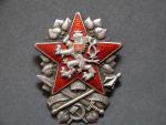 Vojenská akademie 1948 - císlov. 187 - Bartko.35, Krubl.tab.4/1 , puncovaný Ag 900, Sign.KK
