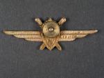 Odznak třídního specialisty letectva 1954-68. Pilot 2.tř. č.078
