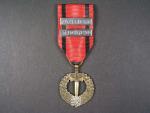 Pamětní medaile čs. armády v zahraničí, Londýnské vydání se štítky Velká Británie a Střední Východ