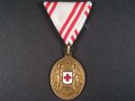 Bronzová čestná medaile za zásluhy o červený kříž, nová stuha