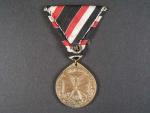 Německá čestná medaile světové války s bojovým odznakem čestné legie na stuze