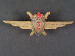 Odznak třídního specialisty letectva 1954-68. Pilot 2tř. č.1746