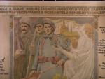 Pamětní list legií, na jméno H.Štrajt příslušníka ČS legií v Rusku, barevný litografický tisk