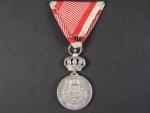 Královská domácí medaile krále Alexandra I. Karageorgeviče, stříbrná medaile 3. třídy