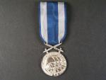 Československá vojenská medaile Za zásluhy, stříbrná
