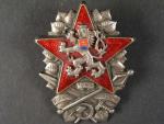 Vojenská akademie 1948 - císlov. 153 - Bartko.35, Krubl.tab.4/1 , puncovaný Ag 900, Sign.KK