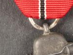 Pamětní medaili na tažení na východ, značená výrobcem, nová stuha