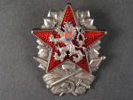 Odznak vojenské akademie 1952 č.49, výrobce Zukov Ag900