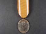 Německá pamětní medaile za budování obranného valu, novodobá stuha