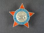 Pamětní odznak partyzánské brigády Za oslobodenie Slovanov, Zvolen 1974