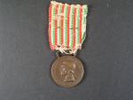Válečná služební medaile 1915 - 1918 se štítkem PIAVE