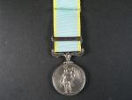 Krymská medaile 1854-56 se štítkem SEBASTOPOL, Ag, novodobá stuha