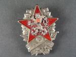 Odznak vojenské akademie 1951 č. 9, punc Ag