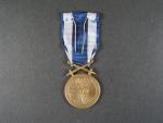 Československá vojenská medaile Za zásluhy, bronzová